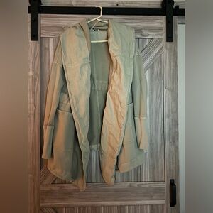 Free People Olive Green Brentwood Cardi